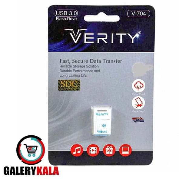 فلش مموری وریتی مدل V704 USB3 ظرفیت 16 گیگابایت — تصویر ۲