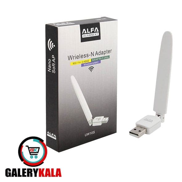 دانگل وای فای آلفا مدل UW10s — تصویر ۴