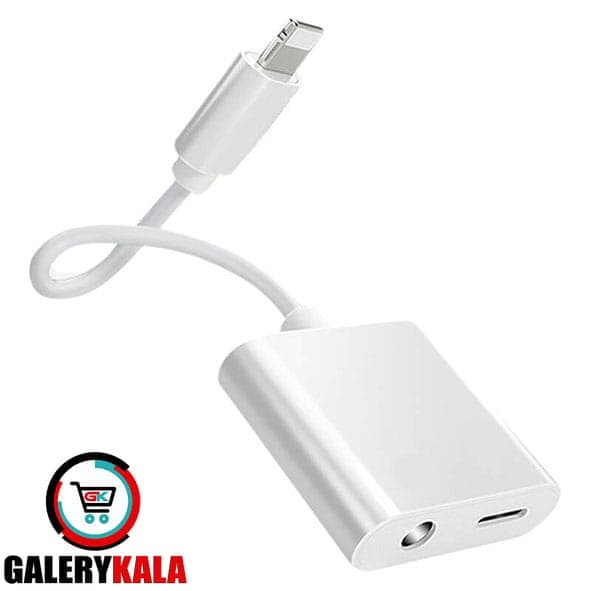 کابل تبدیل لایتنینگ به AUX و لایتنینگ