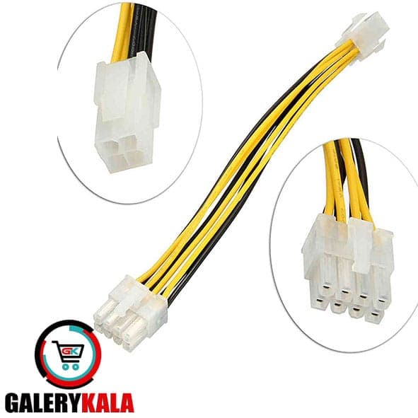 کابل تبدیل برق 4 پین به 8 پین cpu