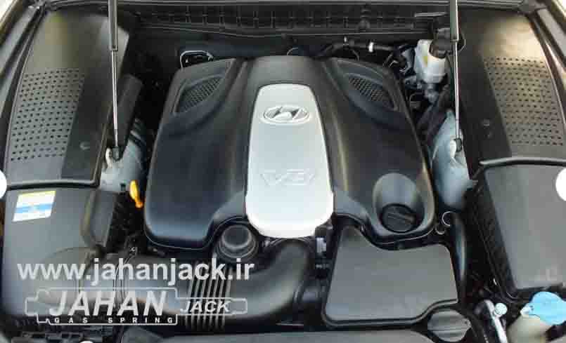 جک گازی درب موتور هیوندای سنتنیال ( Front Gas Jack Hyundai centennial ) — تصویر ۲