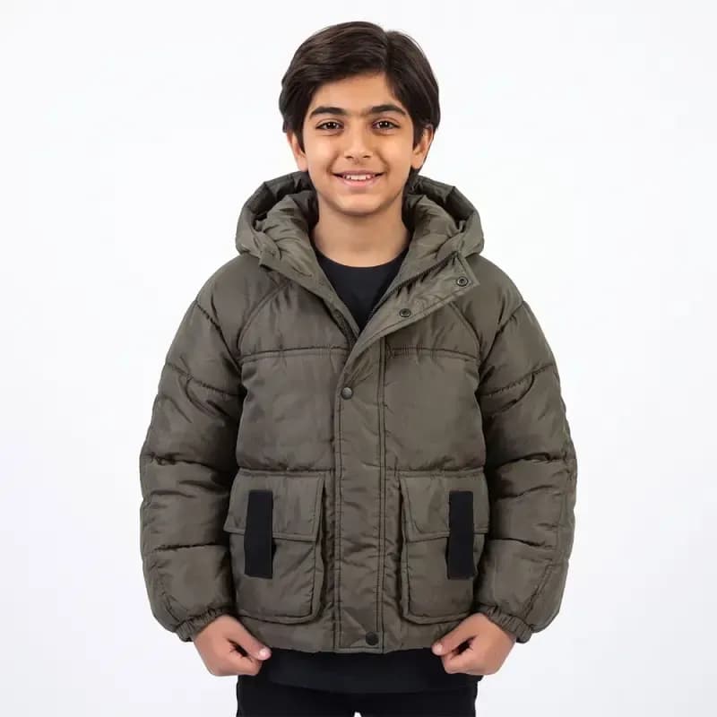 کاپشن باکسی پسرانه عدسی
