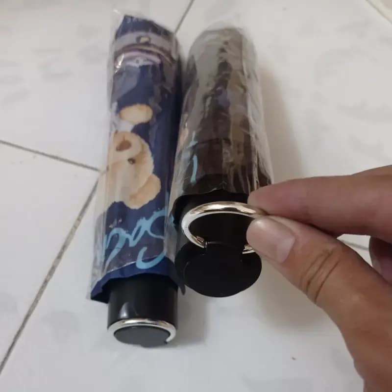 چتر تاشو کودک و نوجوان طرح تدی ضد باد 4 فنر — تصویر ۵