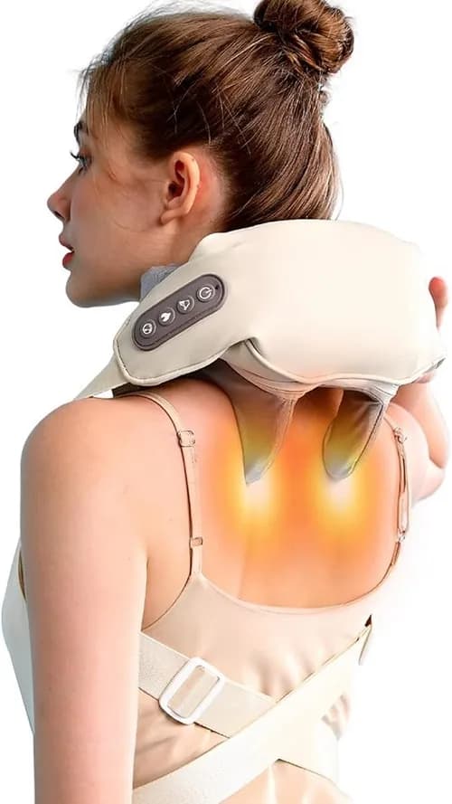 ماساژور شانه و گردن با ویژگی کمپرس گرما (کیفیت های کپی)-شارژی