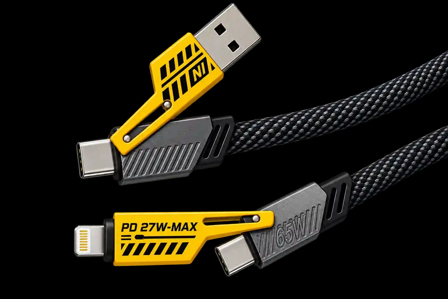 کابل ۲ به ۲ بیسوس مدل BA-C01 (Baseus BA-C01 2 TO 2 CABLE) — تصویر ۵