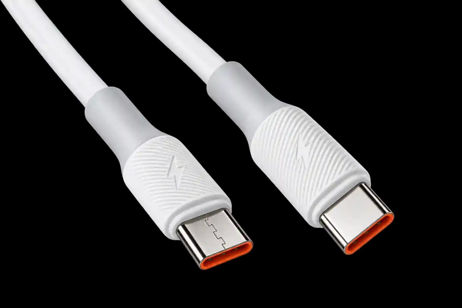 کابل شارژ سریع دو سر تایپ سی سیلیکونی ۲.۴ آمپر مدل C 0014 (Silicone Wire C 0014 C to C Data Cable 2.4A) — تصویر ۴