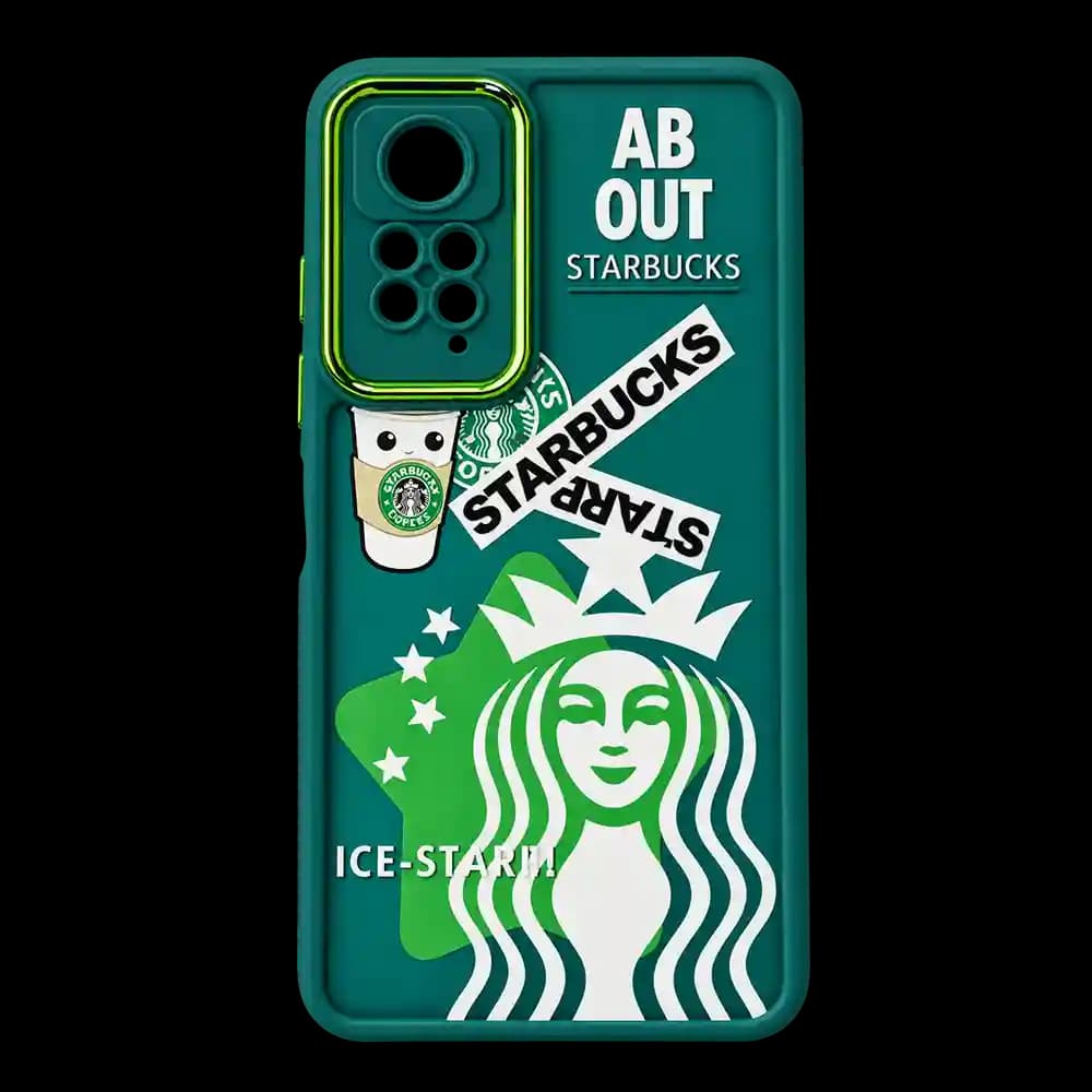 گارد نیو اسکین چاپی شیائومی NOTE 11 PRO4G طرح شکلی سبز رنگ