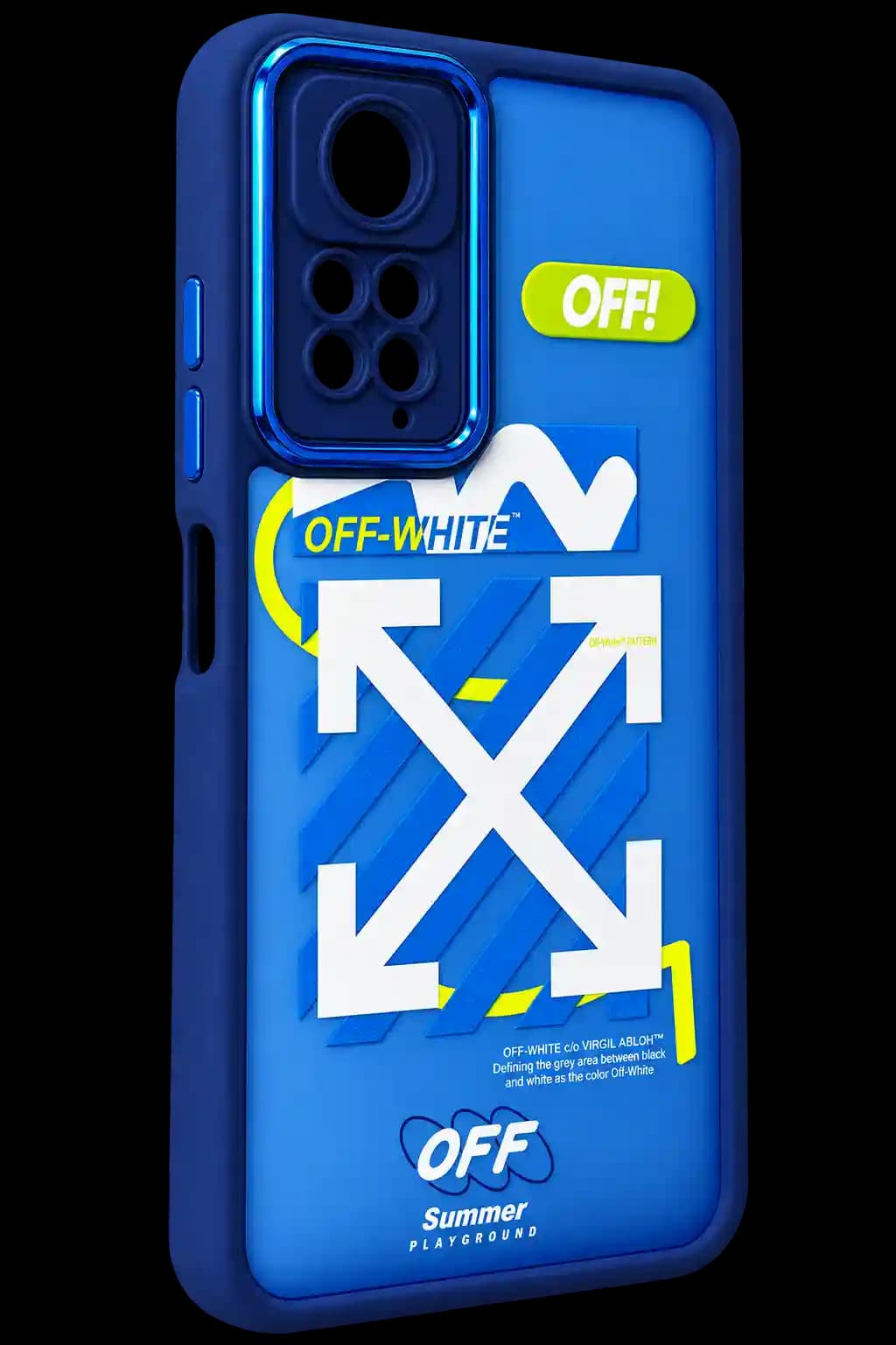 گارد نیو اسکین چاپی شیائومی NOTE 11 PRO4G رنگ آبی — تصویر ۲