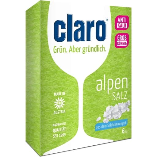 نمک ماشین ظرفشویی کلارو وزن 1.5 کیلوگرم مدل Alpen Salz — تصویر ۲