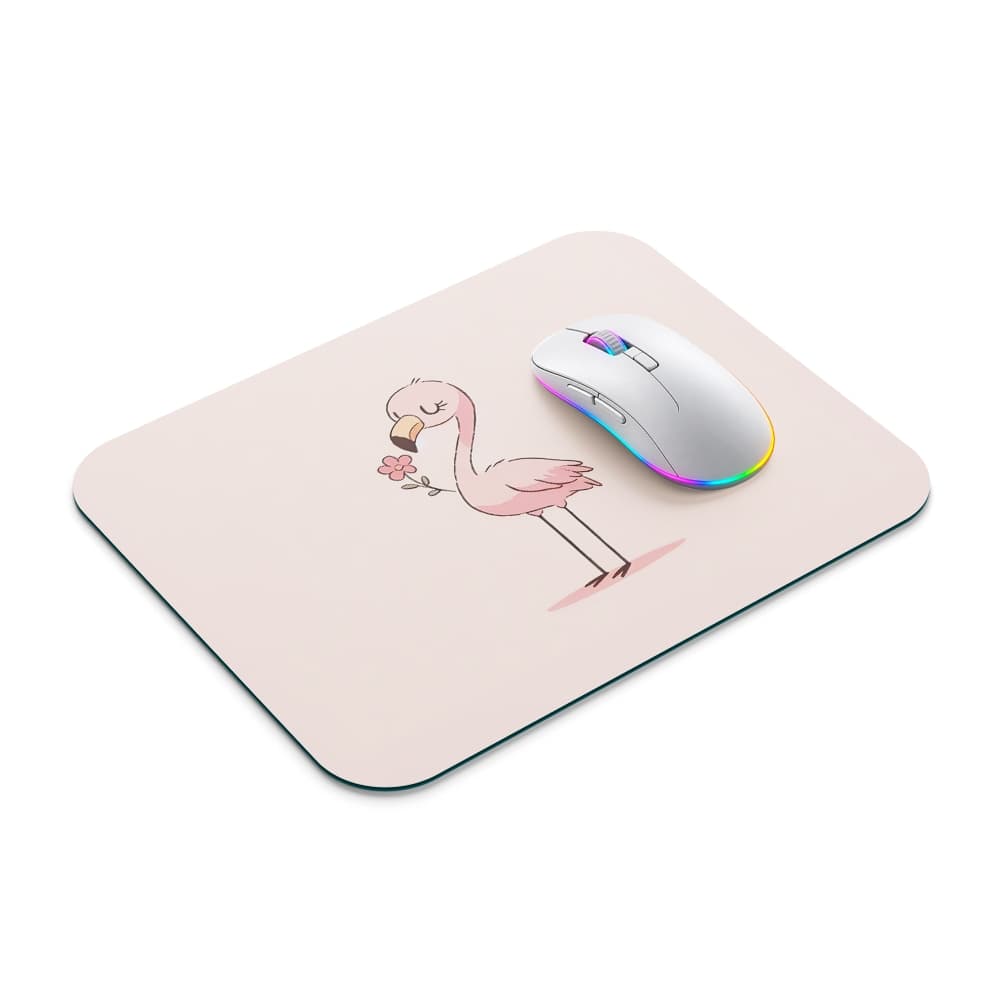 موس پد کیوت طرح فلامینگو کد MOP-26137 — تصویر ۲