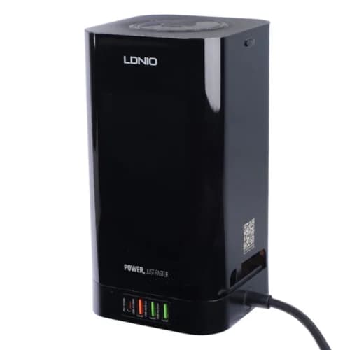 چند راهی و شارژر وایرلس الدینیو SEW4485 با کابل 2 متری + شارژر USB و Type-C — تصویر ۲