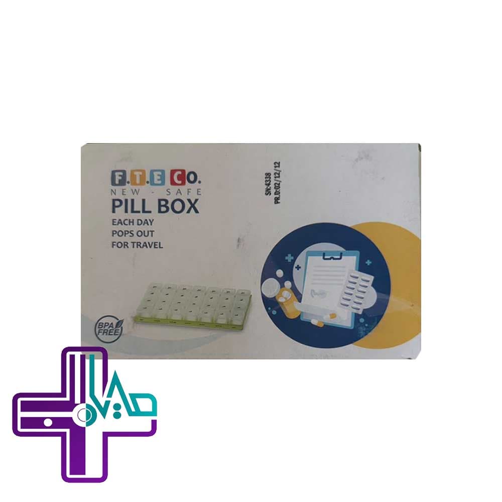 ظرف دارویی هفتگی-روزانه (تقویمی) FTECO