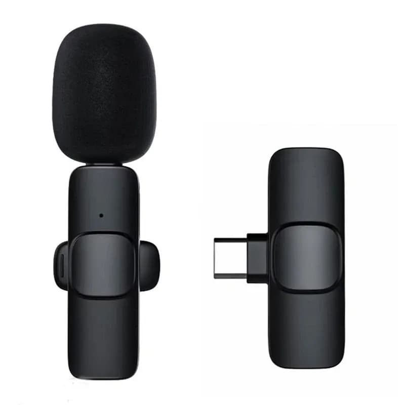میکروفن مدل یقه ای K8 TYPE-C به همراه تبدیل لایتنینگ