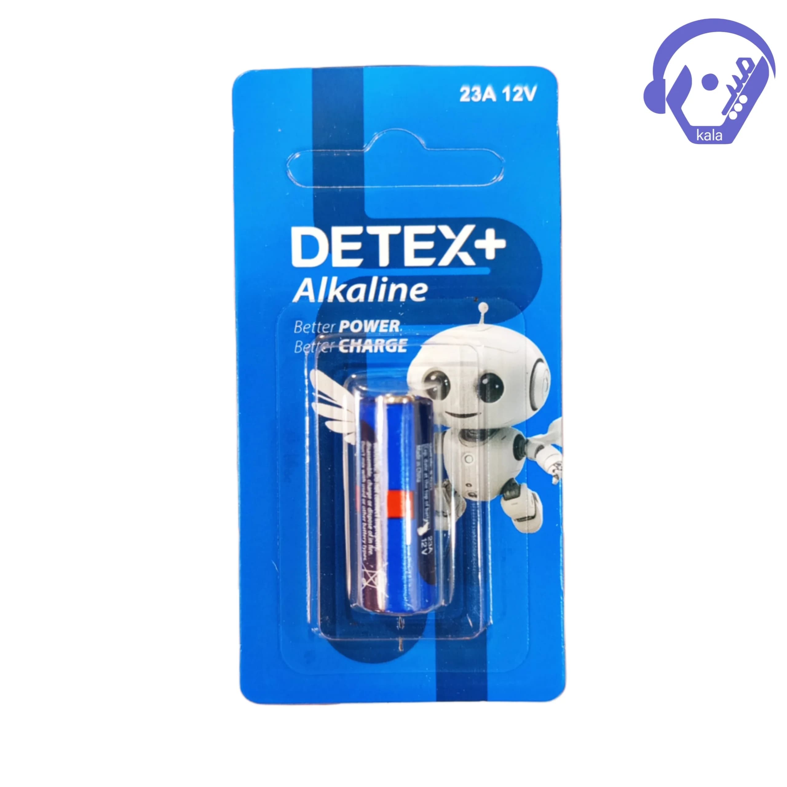 باتری آلکالاین ۲۳A دتکس پلاس (DETEX+) مدل 23A 12V