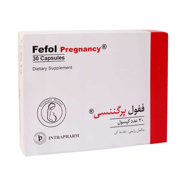 کپسول ففول پرگننسی اینترافارم (Intrapharm) 30 عددی