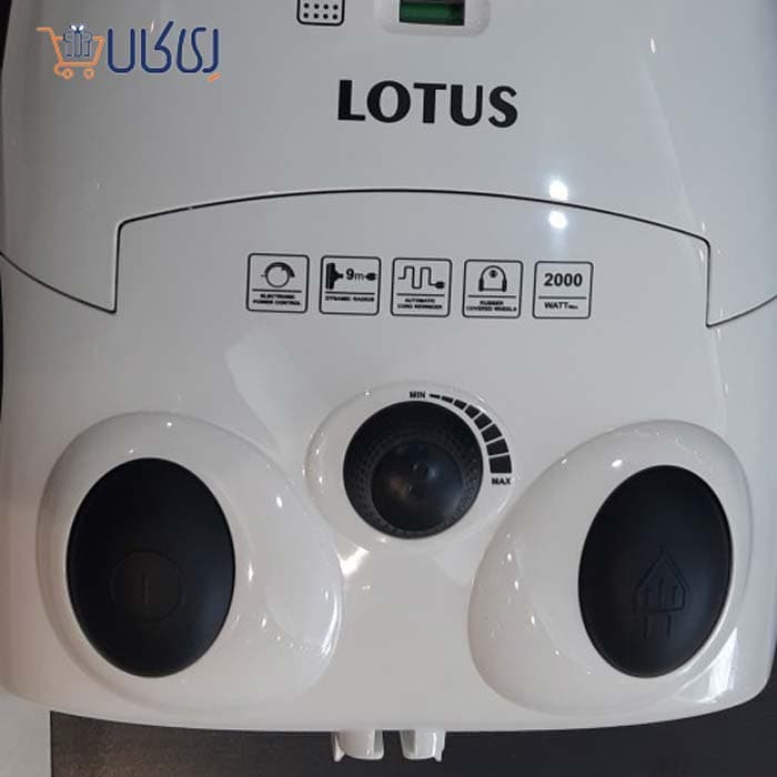 جاروبرقی سایا 2000 وات سفید مدل SAYA LOTUS Vacuum Cleaner — تصویر ۲
