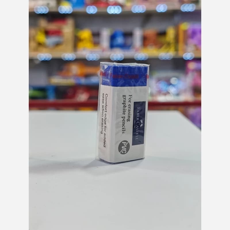 پاک کن فابرکاستل دو رنگ سایز بزرگ وارداتی AL188539 — تصویر ۲