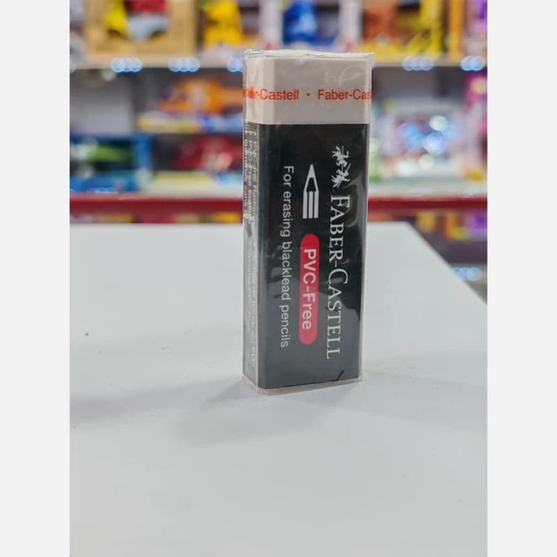 پاک کن فابرکاستل دو رنگ سایز بزرگ وارداتی AL188539 — تصویر ۴
