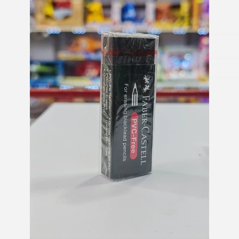 پاک کن فابرکاستل دو رنگ سایز بزرگ وارداتی AL188539 — تصویر ۳
