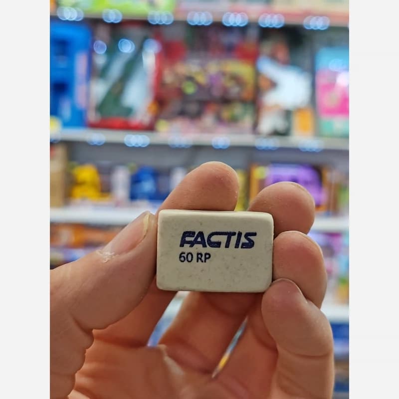 پاک کن Factis مستطیل سفید دو سایز تکی