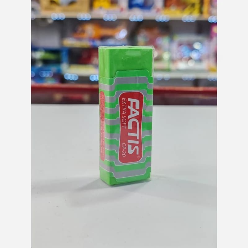 پاک کن Factis چند رنگ وارداتی CP20سایز بزرگ — تصویر ۳
