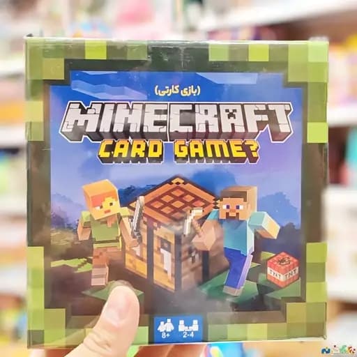 بازی فکری ماین کرافت MINECRAFT CARD GAME برای 2 الی 4 نفر شرکت Mr Gamer — تصویر ۲