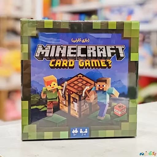 بازی فکری ماین کرافت MINECRAFT CARD GAME برای 2 الی 4 نفر شرکت Mr Gamer