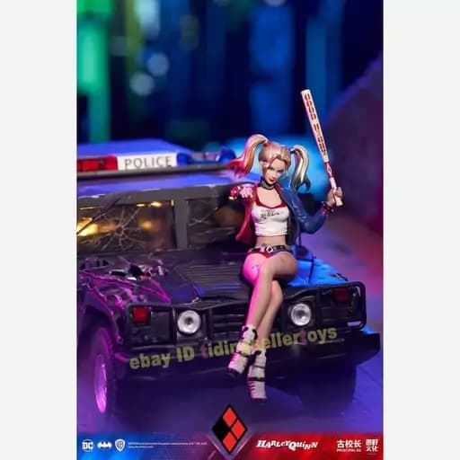 فیگور هارلی کوئین و پلیس هامر فلزی وارداتیZD Toys — تصویر ۲