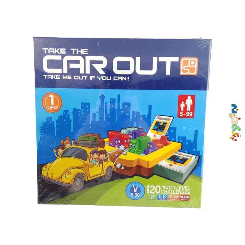بازی فکری کار اوت car outکار اوت تک نفره شرکت فکرا
