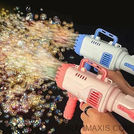 حباب ساز بزرگ تفنگی سایز بزرگ | Automatic Bubble Machine | BAZOOKA BUBBLE — تصویر ۸