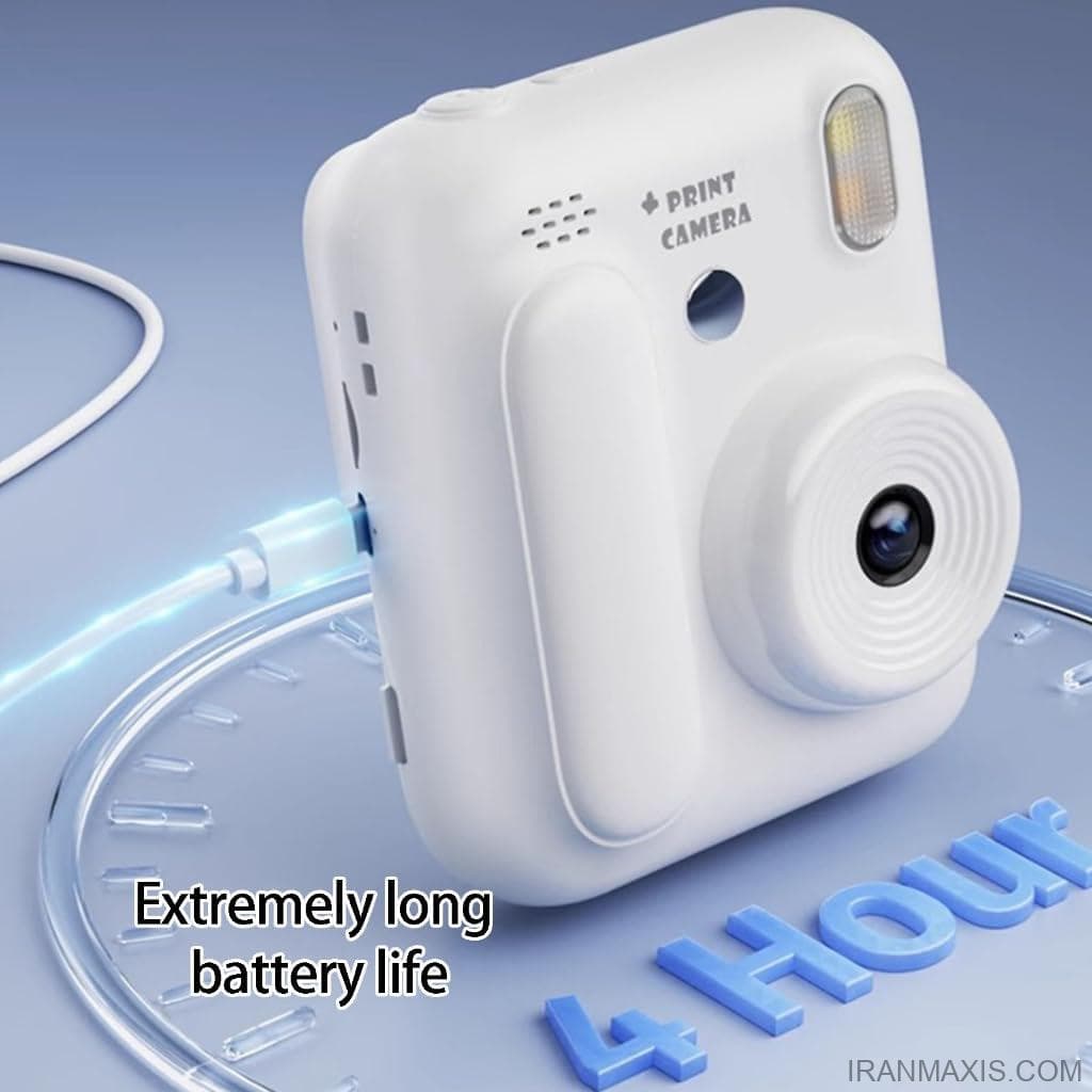 دوربین دیجیتال مینی چاپی RP_16 | چاپ آنی، 48 مگاپیکسل، Full HD و بازی | Digital Mini Print Camera — تصویر ۸