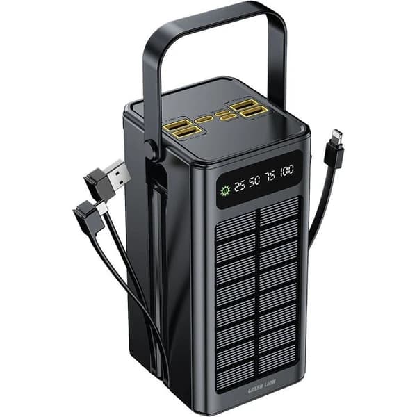 پاور بانک گرین لاین مدل Solar X ظرفیت 60000 میلی آمپر ساعت | Green Lion Solar X 60000mAh Power Bank