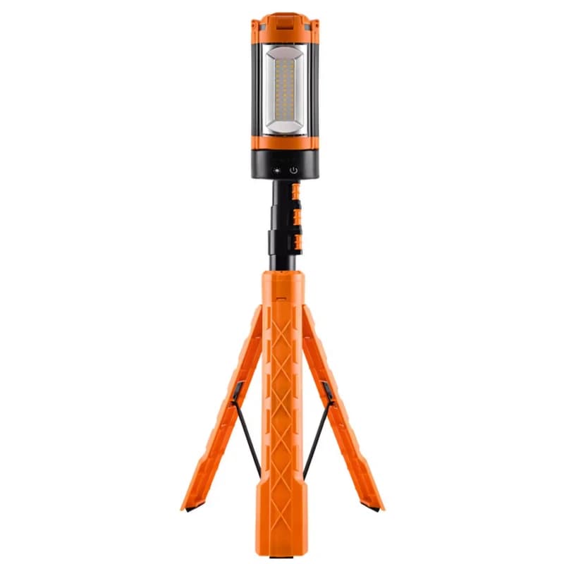 چراغ کمپینگ پایه دار شارژی تاشو ضدآب + پاوربانک | 2500 لومن | Portable Camping Light with Stand,Camping Lights Rechargeable