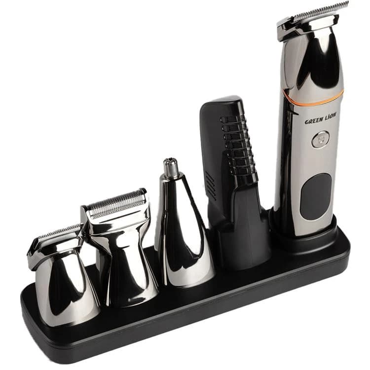 ست ماشین اصلاح گرین لاین مدل Green Lion 5 In 1 Multi-Function Hair Clipper Set | 5in 1 Multi-Function — تصویر ۲
