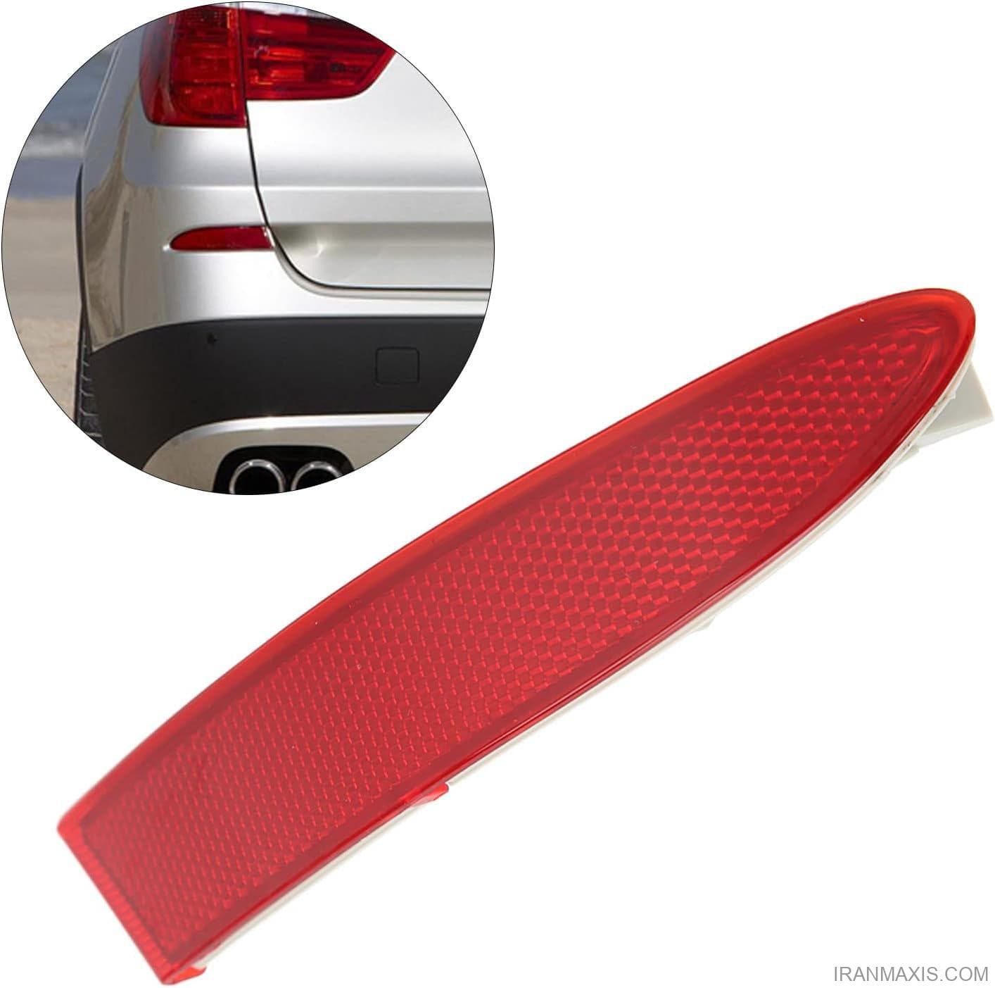 شبرنگ سپر عقب چپ و راست بی ام و X3 سال های 2011 تا 2017 | Rear Bumper Reflector, Waterproof Bumper Night Reflector for F25 X3