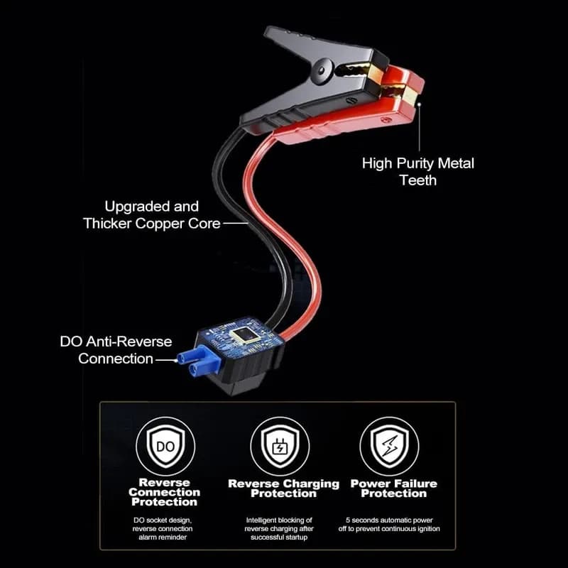 کمپرسور هوا شارژی و جامپ استارتر سویتو مدل Suito Rechargeable Air Compressor and Jump Starter Model ST-9637D | ST-9637D — تصویر ۵