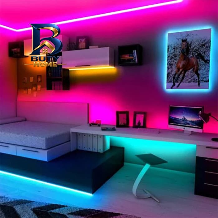 ریسه ال ای دی مدل گیمینگ کد RGB با طول 5 متر — تصویر ۳