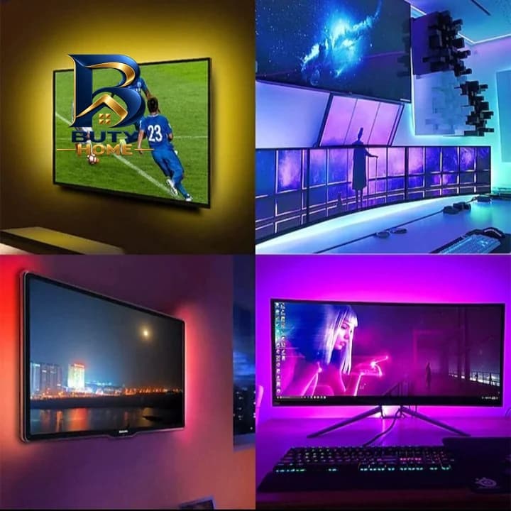ریسه ال ای دی مدل گیمینگ کد RGB با طول 5 متر — تصویر ۶