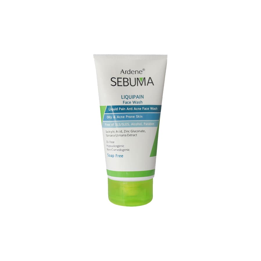 مایع شوینده غیرصابونی صورت سبوما آردن پوست چرب 150 گرم