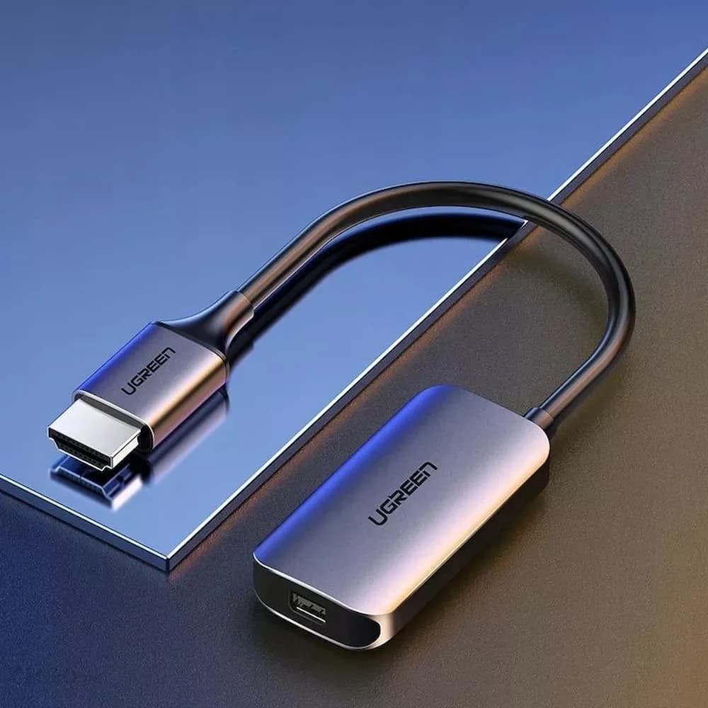 مبدل یوگرین مدل UGREEN HDMI To Mini DisplayPort Adapter CM239 — تصویر ۵