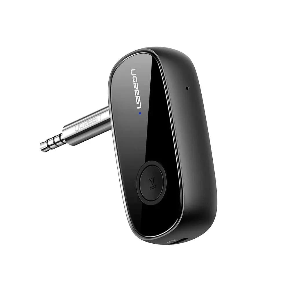 دانگل بلوتوث یوگرین مدل UGREEN Bluetooth 5.0 Aux Car Adapter CM279