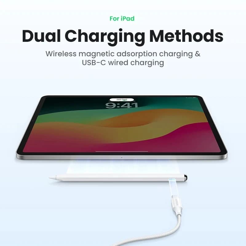قلم لمسی یوگرین مدل UGREEN Smart Stylus Pen for iPad LP452S — تصویر ۳
