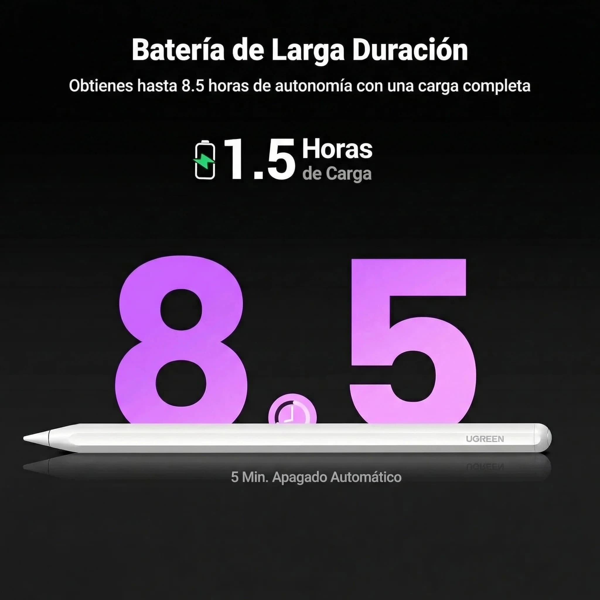 قلم لمسی یوگرین مدل UGREEN Stylus with wireless charging for iPad tablets LP653 — تصویر ۸