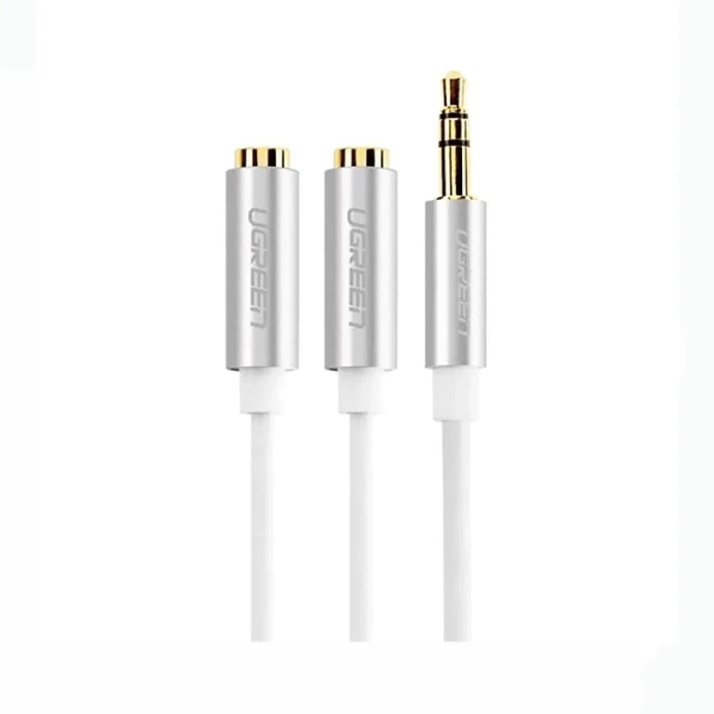 کابل صدا یوگرین مدل UGREEN AUX 3.5mm Male to Dual AUX 3.5mm Female AV123 — تصویر ۳