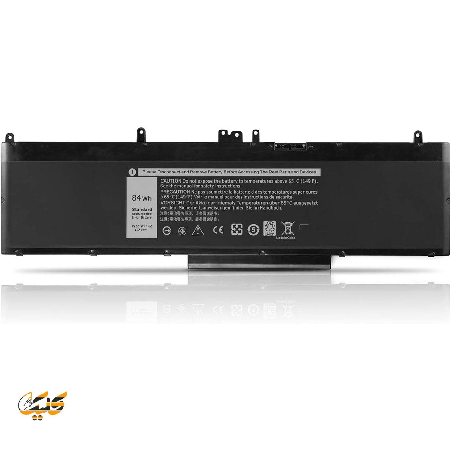 باتری لپ تاپ دل Dell Laptop Battery WJ5R2