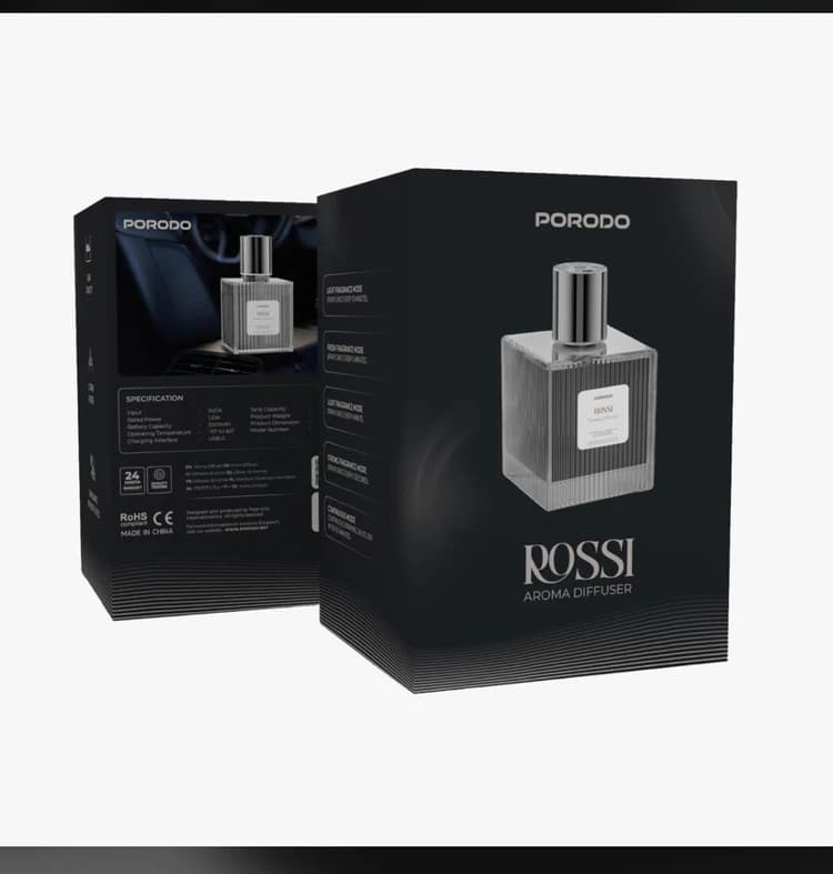 دستگاه پخش‌کننده عطر ۵۰۰ میلی‌لیتر پرودو Rossi | تایمر و نورپردازی — تصویر ۳