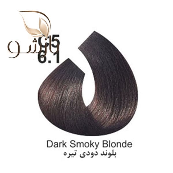 رنگ مو بلوند دودی تیره کاترومر6.1 C5