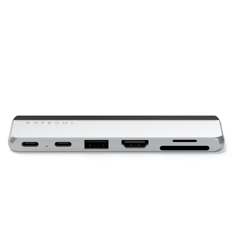 هاب 6 پورت ساتچی مدل DUAL USB-C Surface Pro