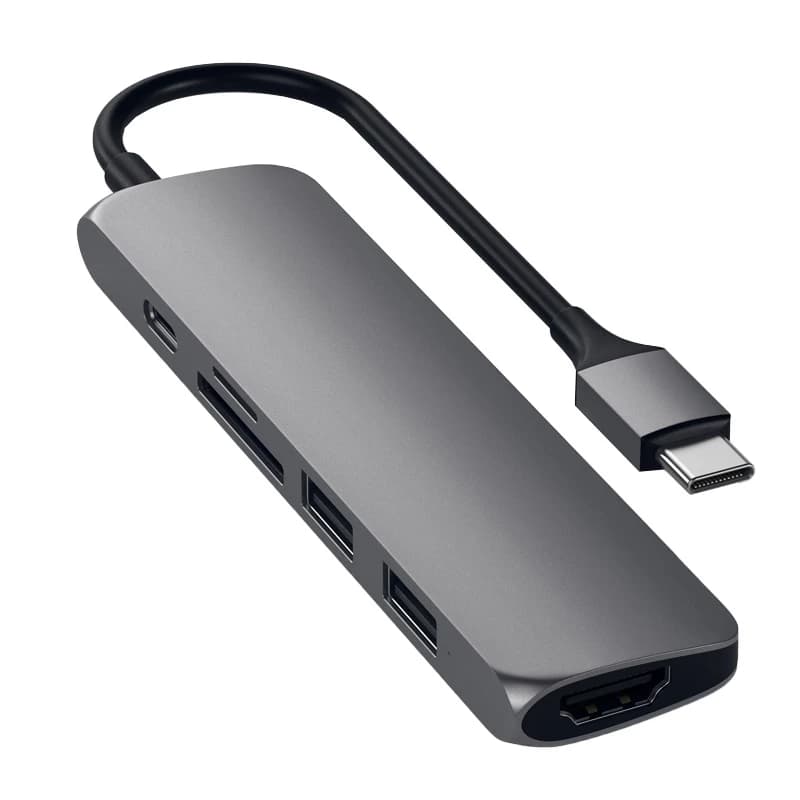 هاب 6 پورت USB-C ساتچی مدل SLIM V2