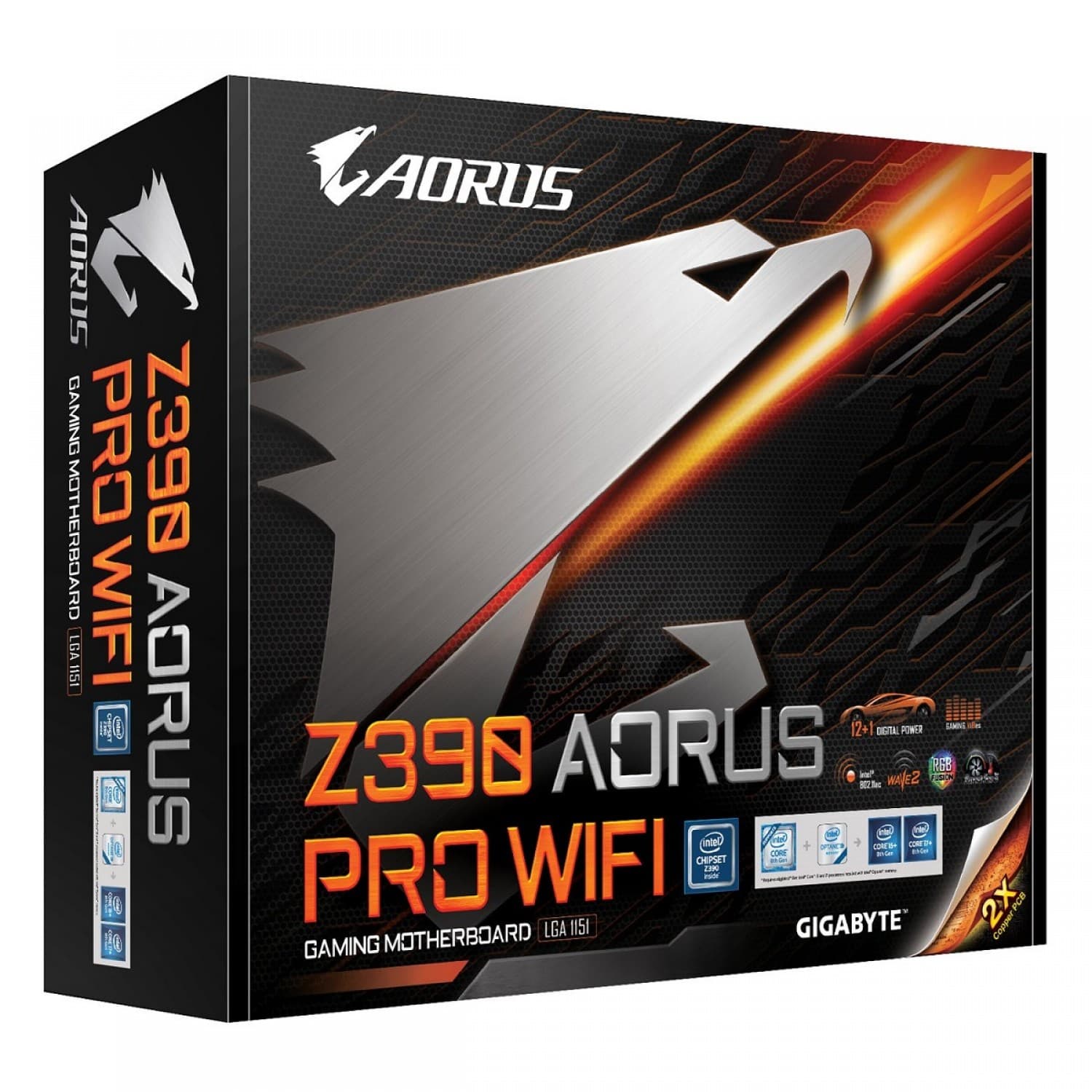 مادربرد استوک آروس مدل AORUS Z390 Pro Wifi باندل اینتل i5-9400F و 8 گیگ رم